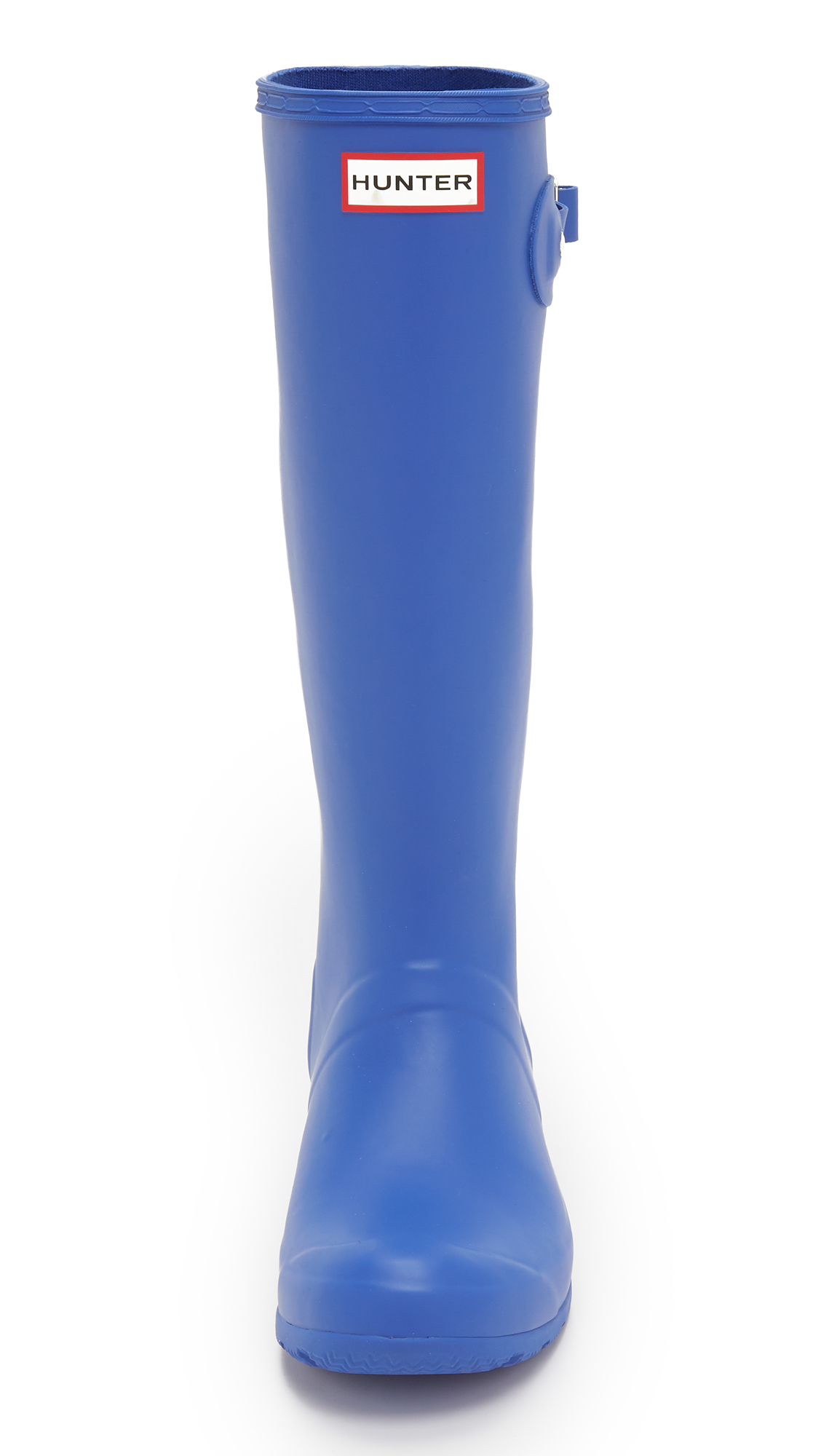 cobalt blue hunter boots