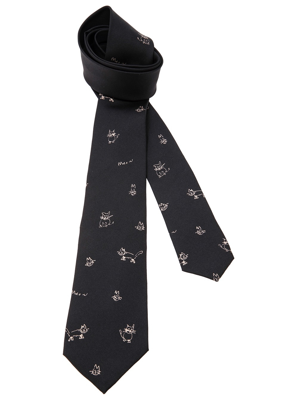 Cat print tie Clearance