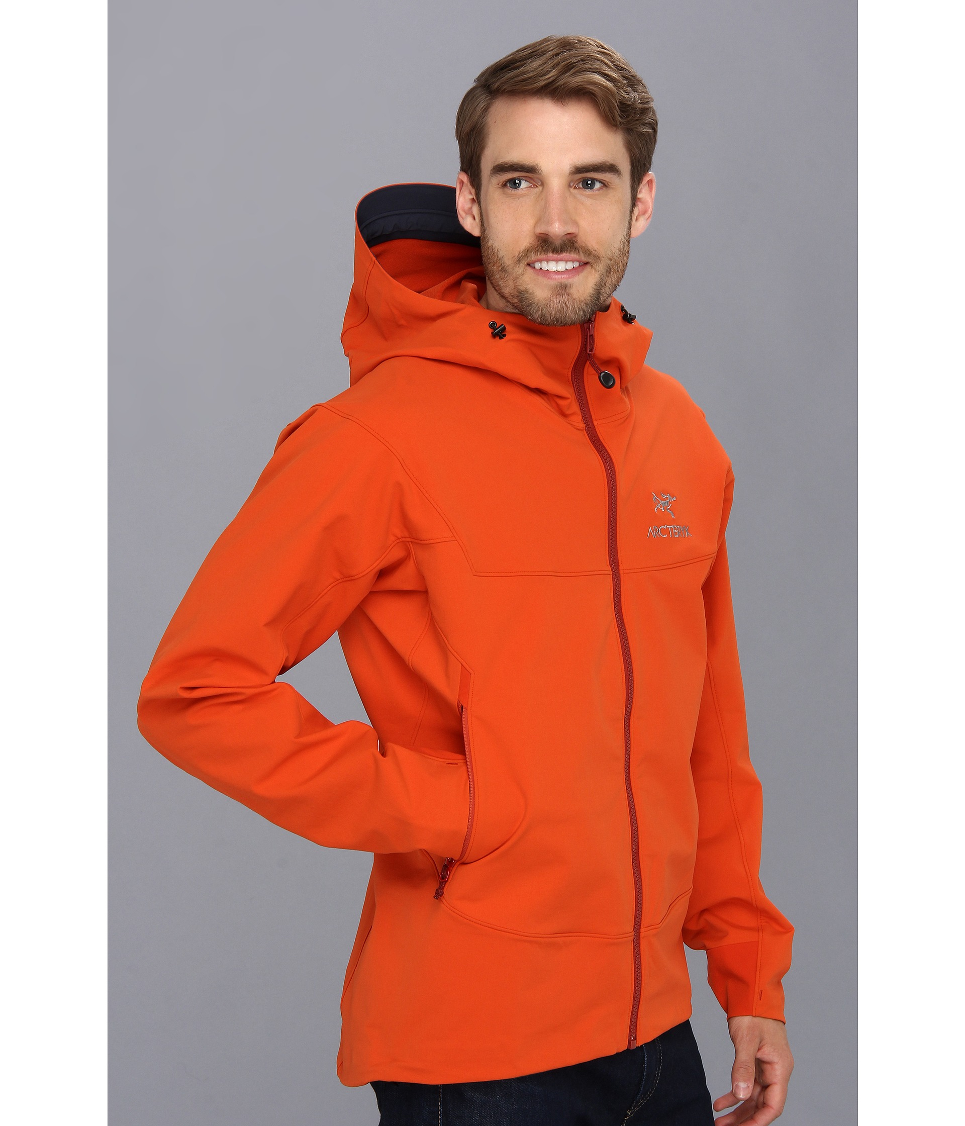 Arc'teryx Gamma Lt Hoody in Orange for Men | Lyst