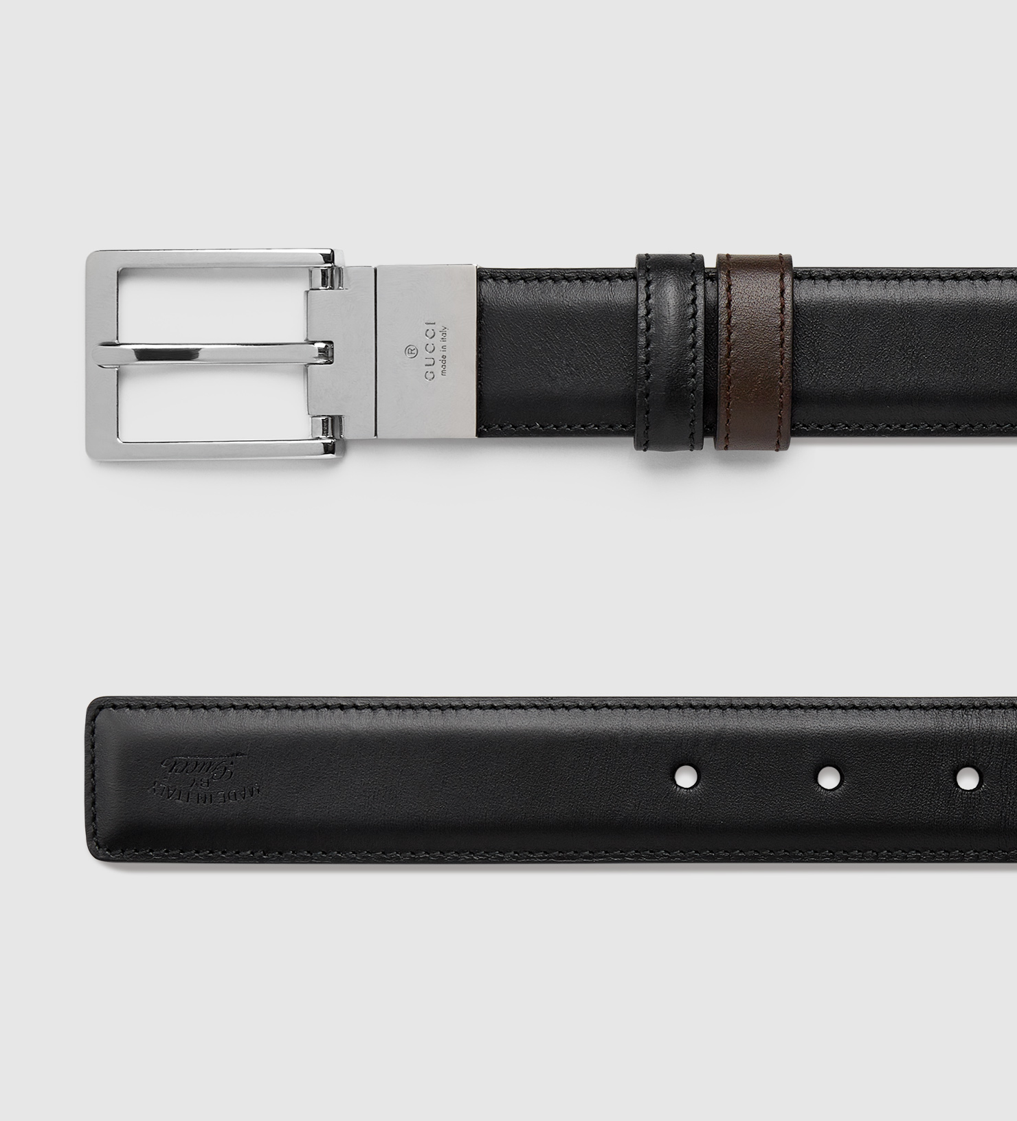gucci reversible leather belt