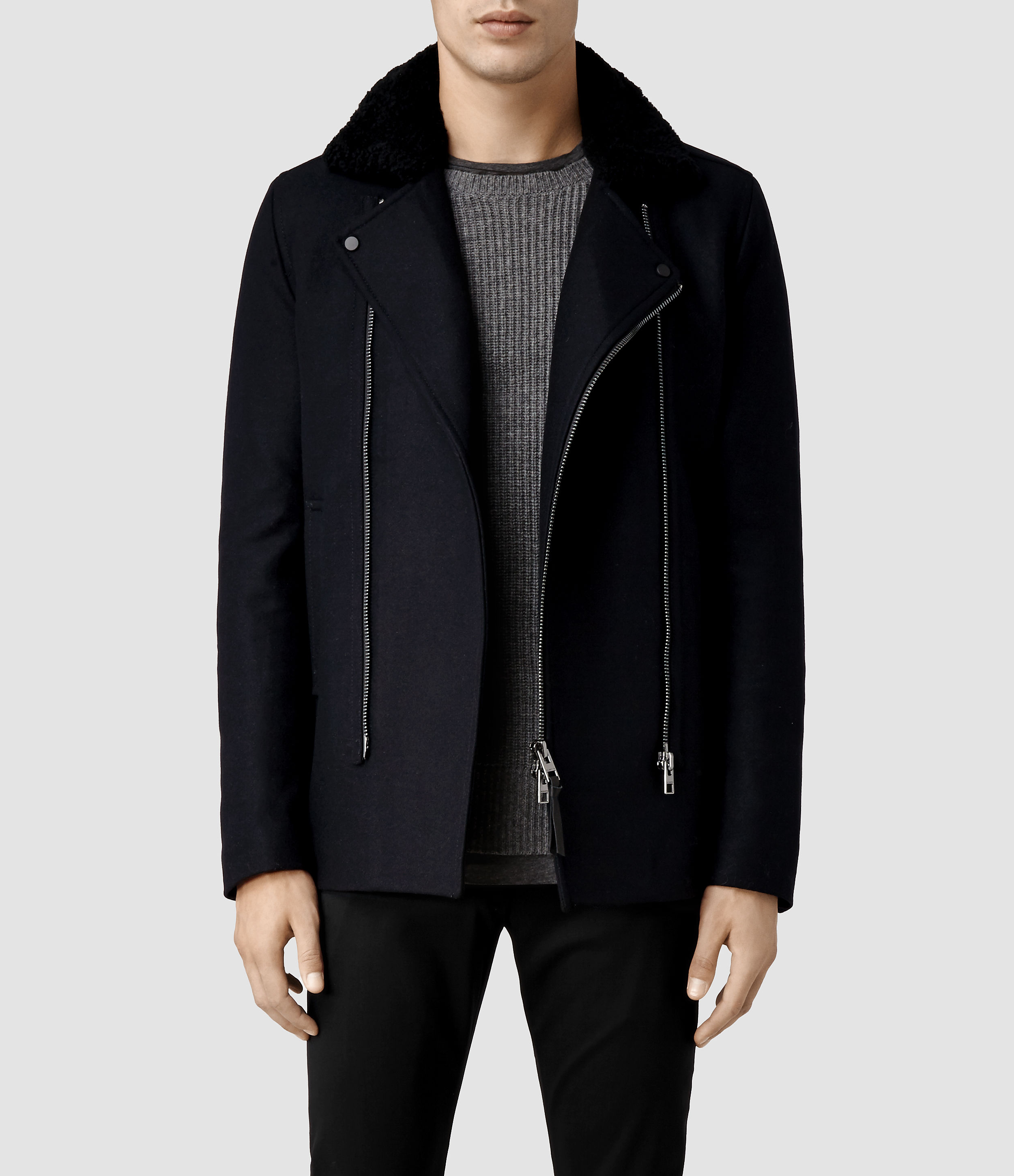 all saints peacoat