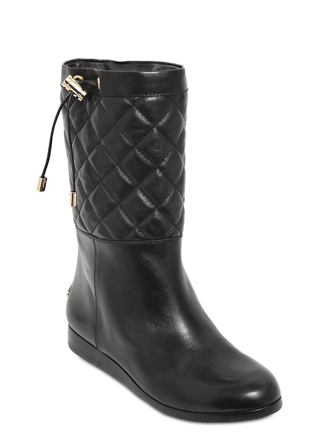 michael kors lizzie quilted boots