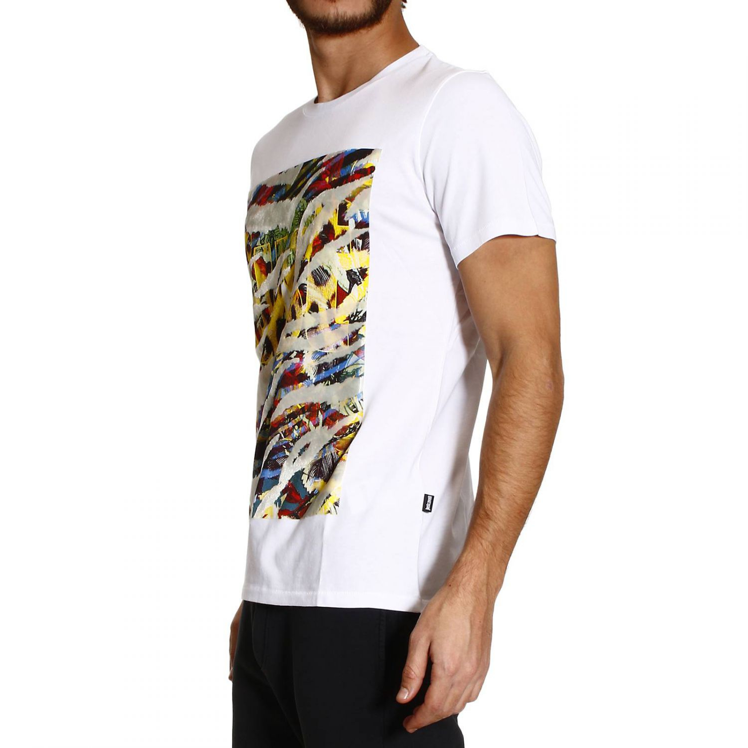 Lyst - Roberto cavalli T-Shirt in White for Men