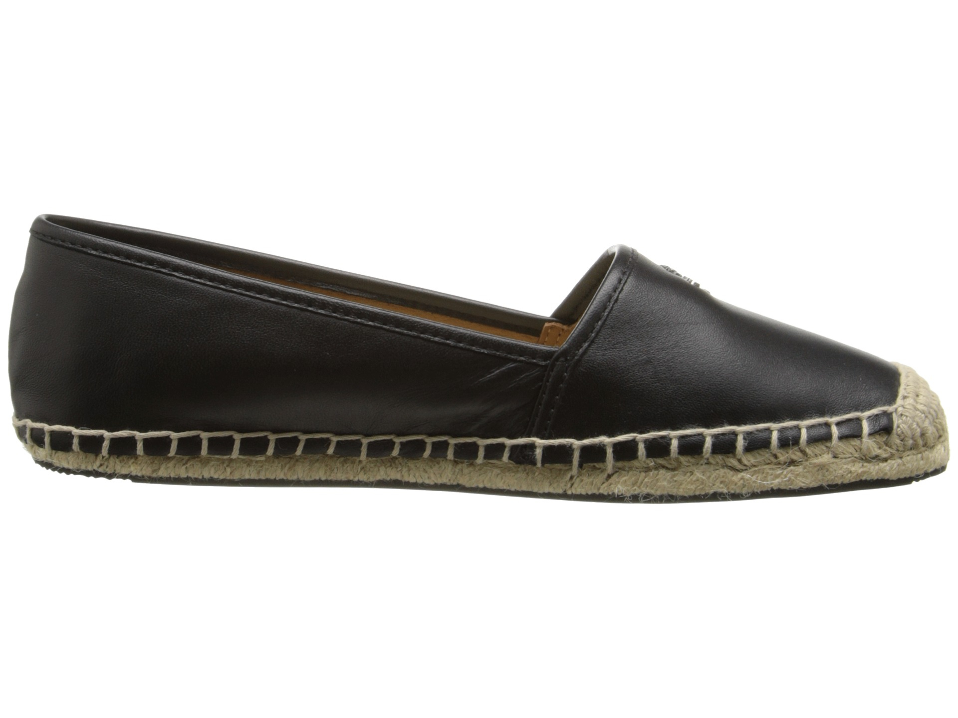 coach rhodelle espadrille logo flats