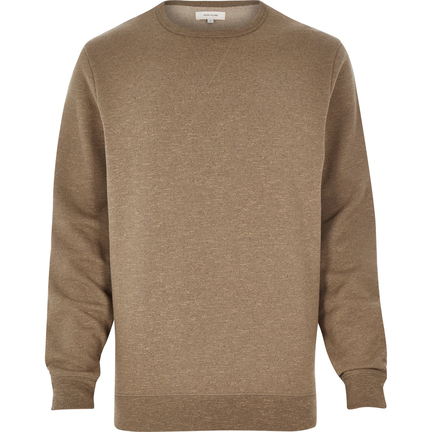 brown sweatshirt men