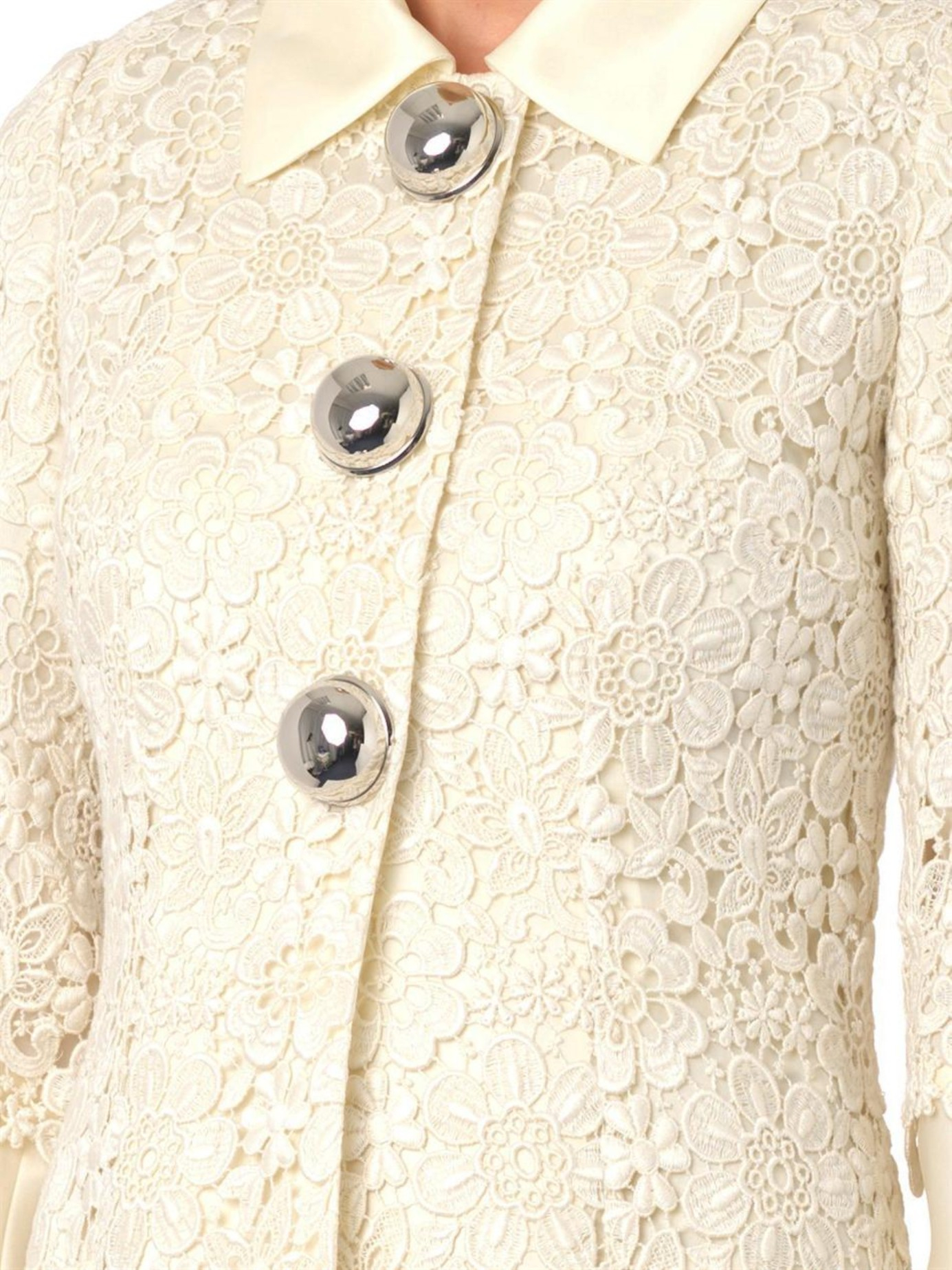 cream lace jacket