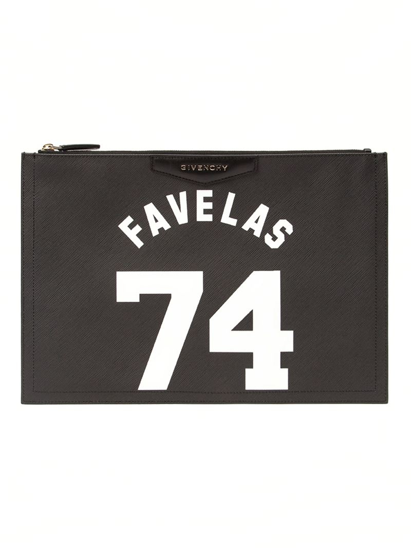 Givenchy 'Favelas 74' Clutch in Black 