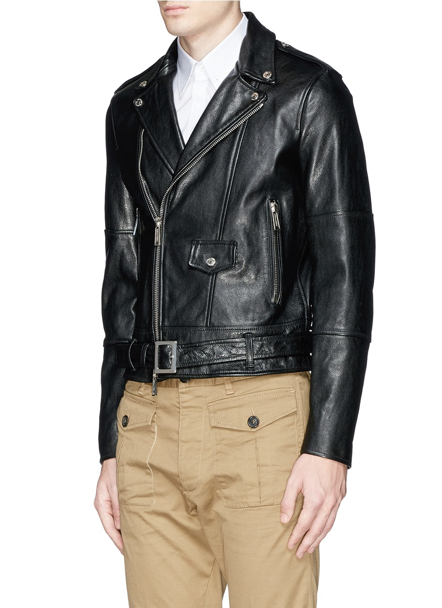 Lyst - Dsquared² 'rock Star' Leather Jacket in Black for Men