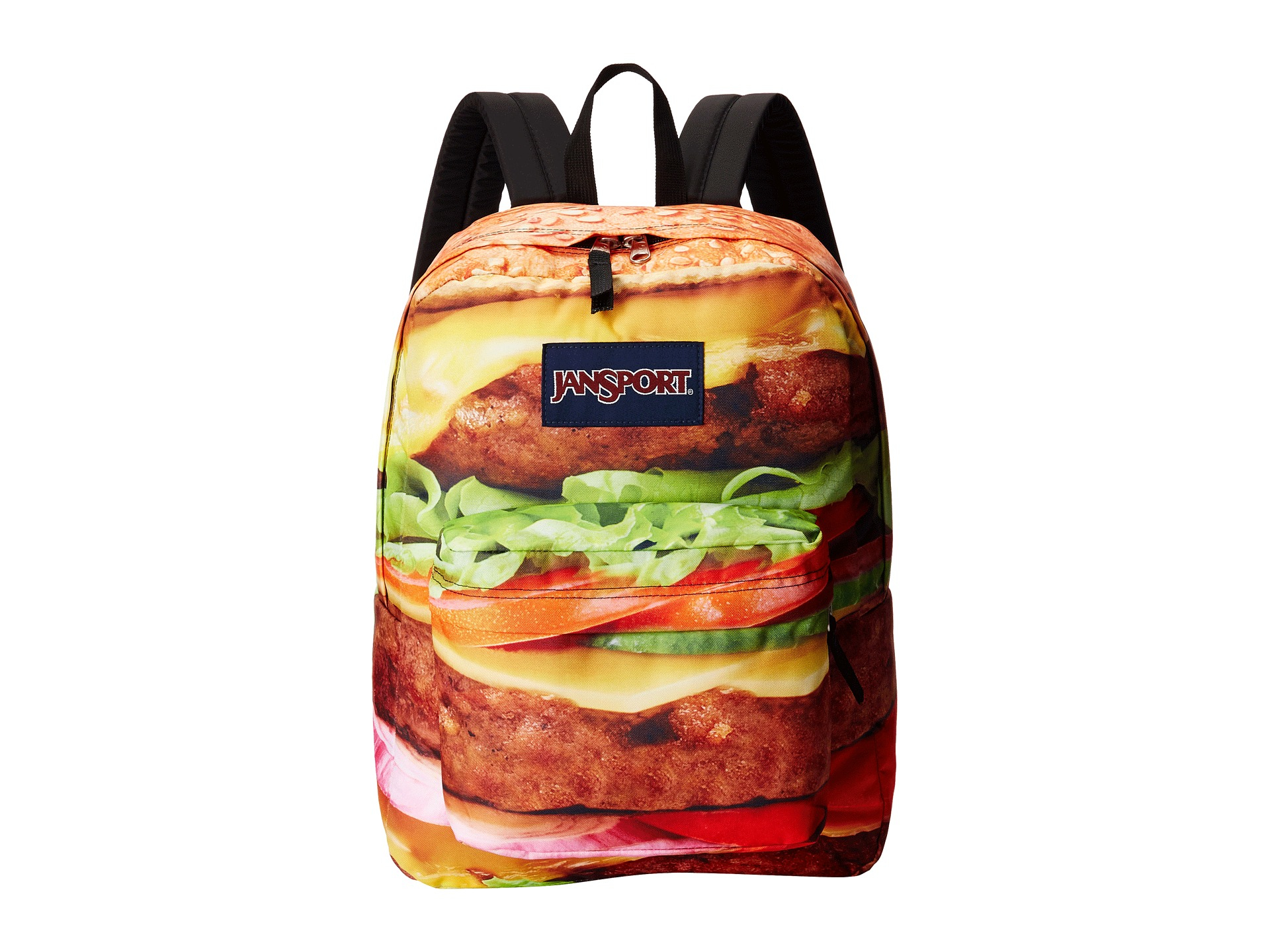 jansport cheeseburger backpack
