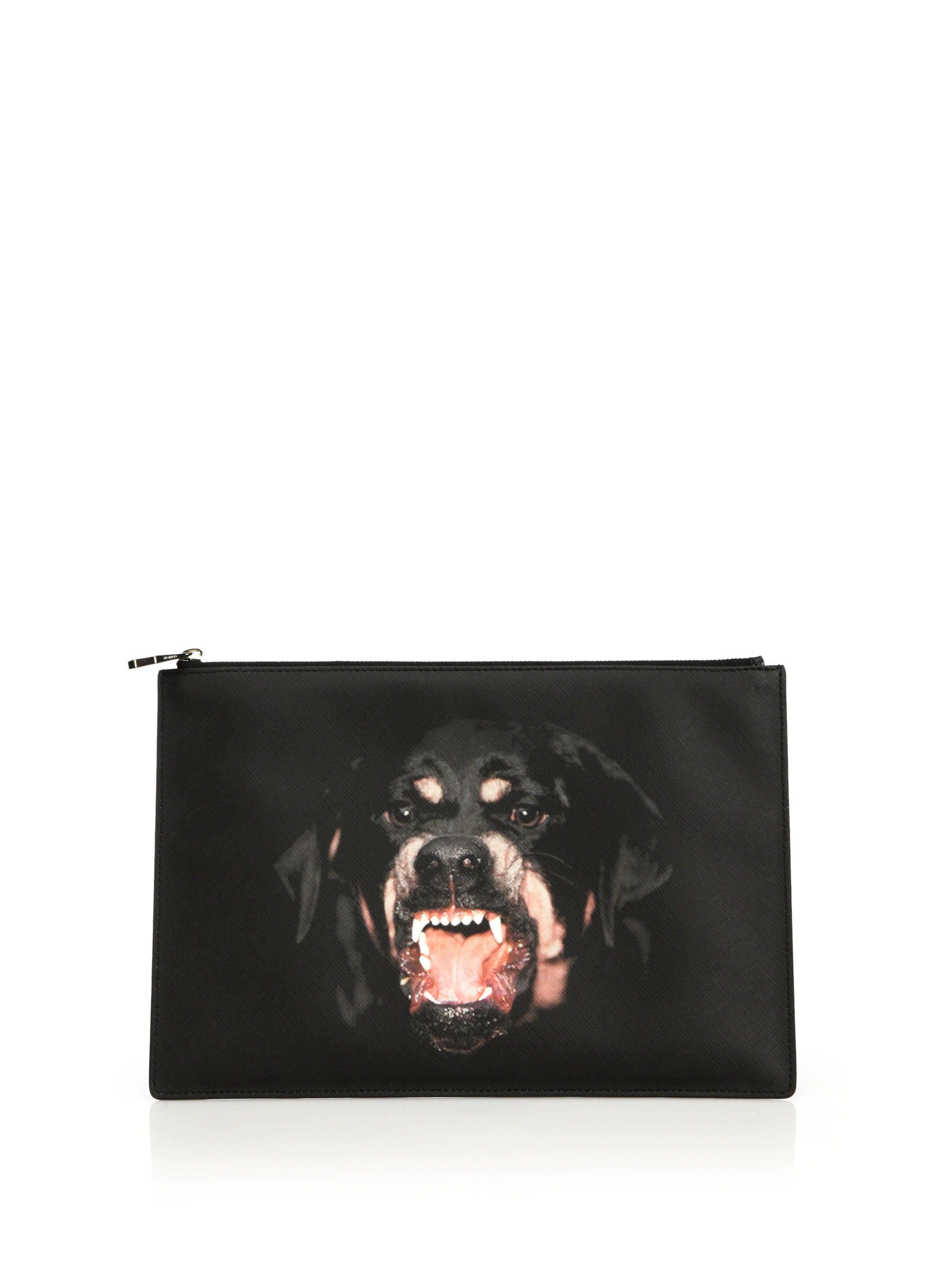 Lyst - Givenchy Large Rottweiler Pouch in Black