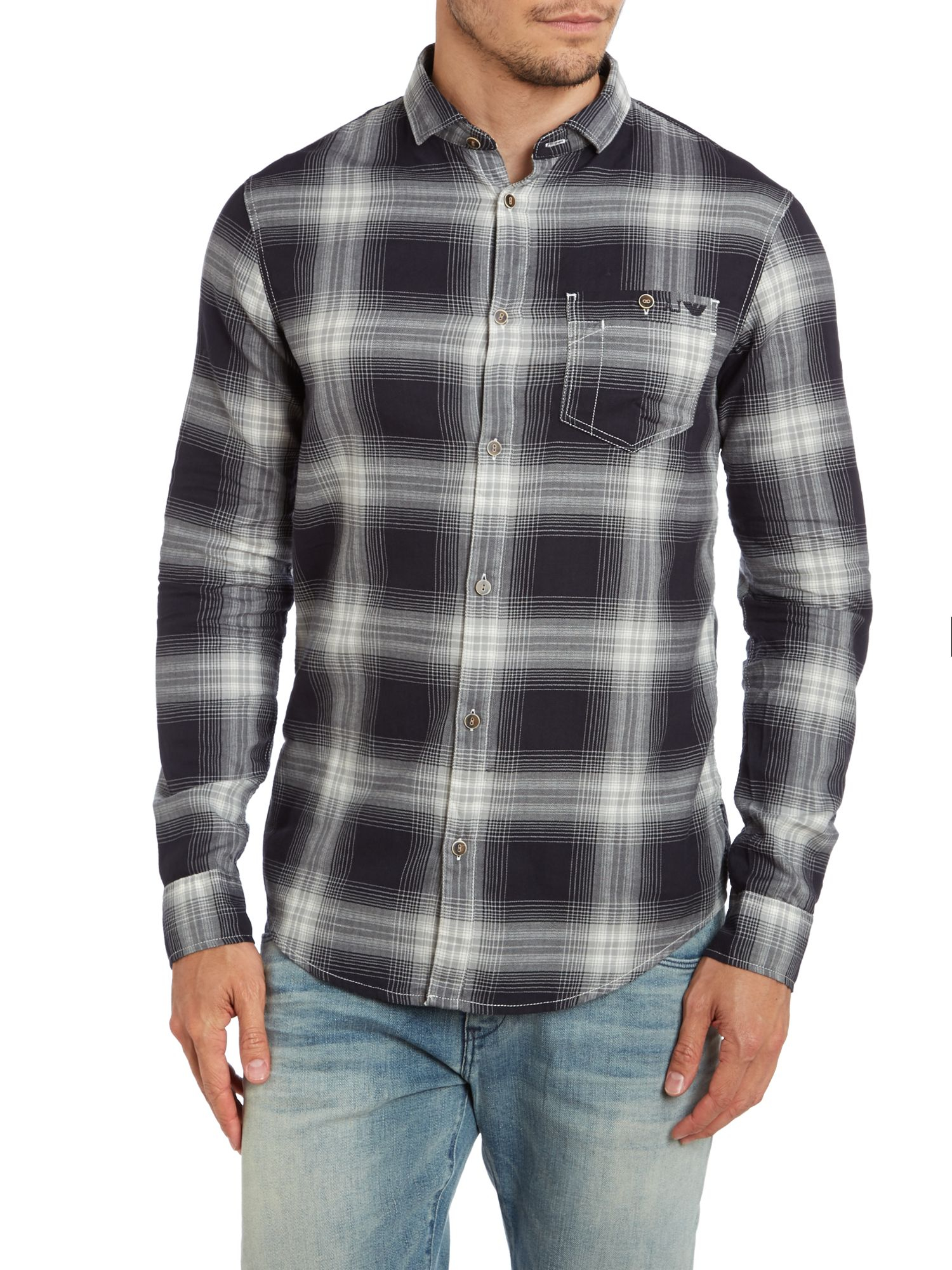 armani jeans flannels