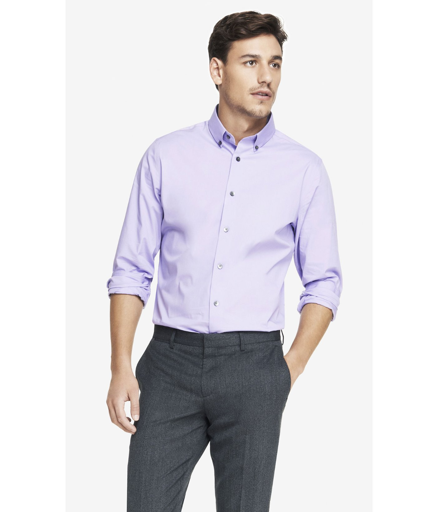 express modern fit dress shirt