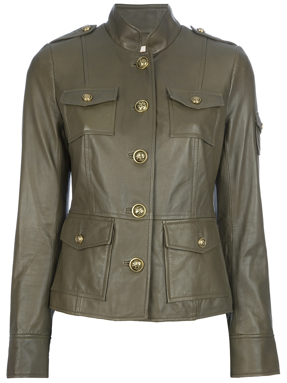 Tory burch leather jacket cheap