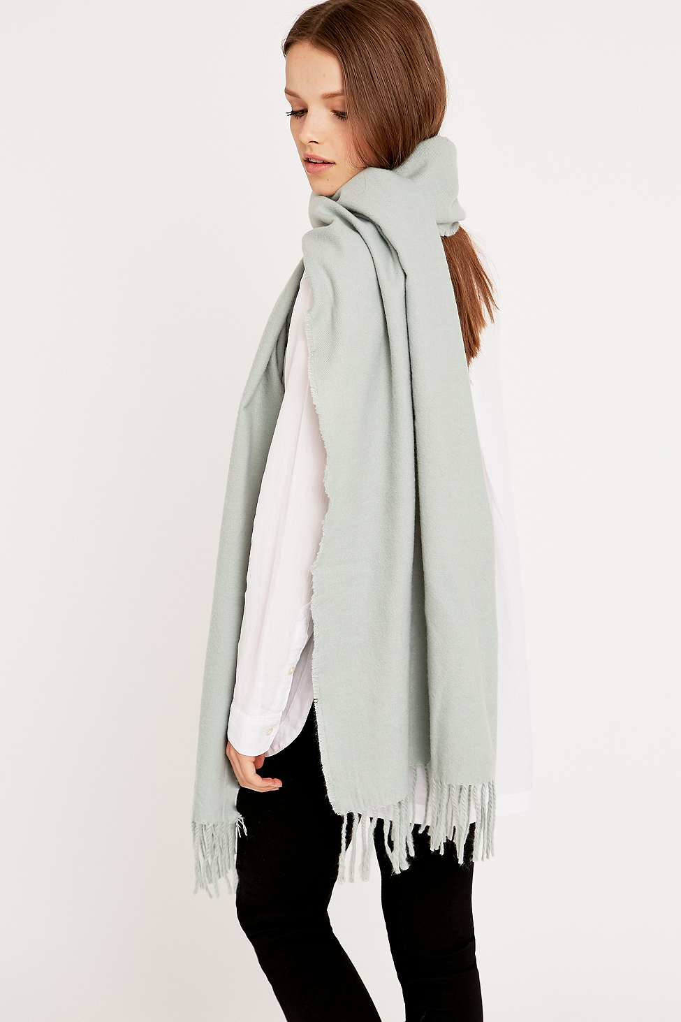 Cheap Monday Fantastic Scarf in Mint (Green) - Lyst