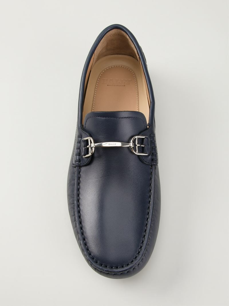 Bally Drintal Driving Shoes in Blue for Men - Lyst