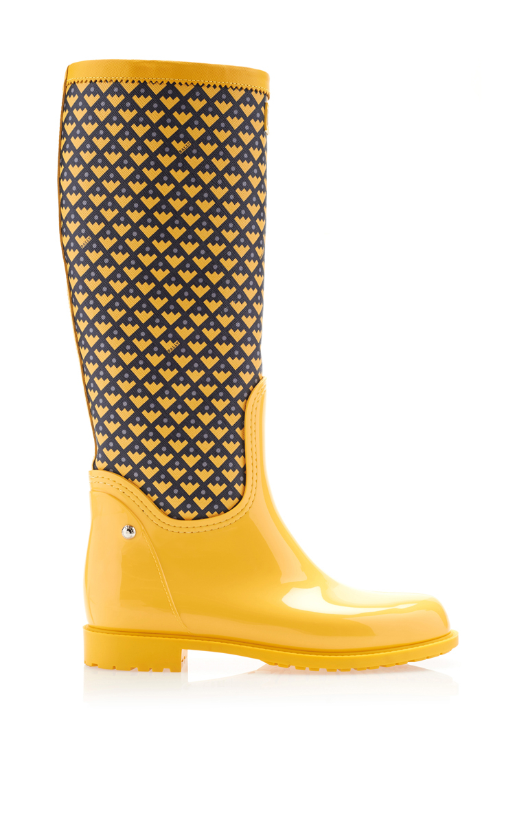 sunflower rain boots