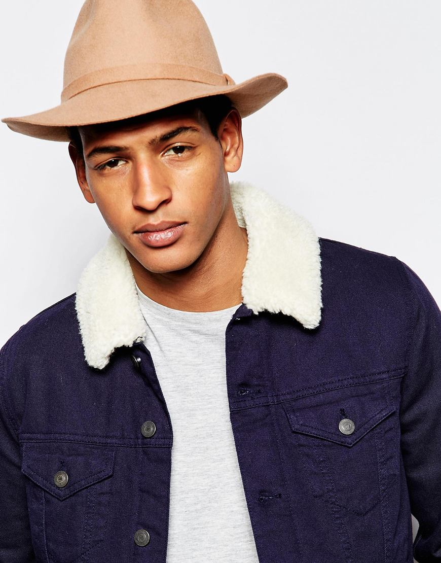 mens tan hat