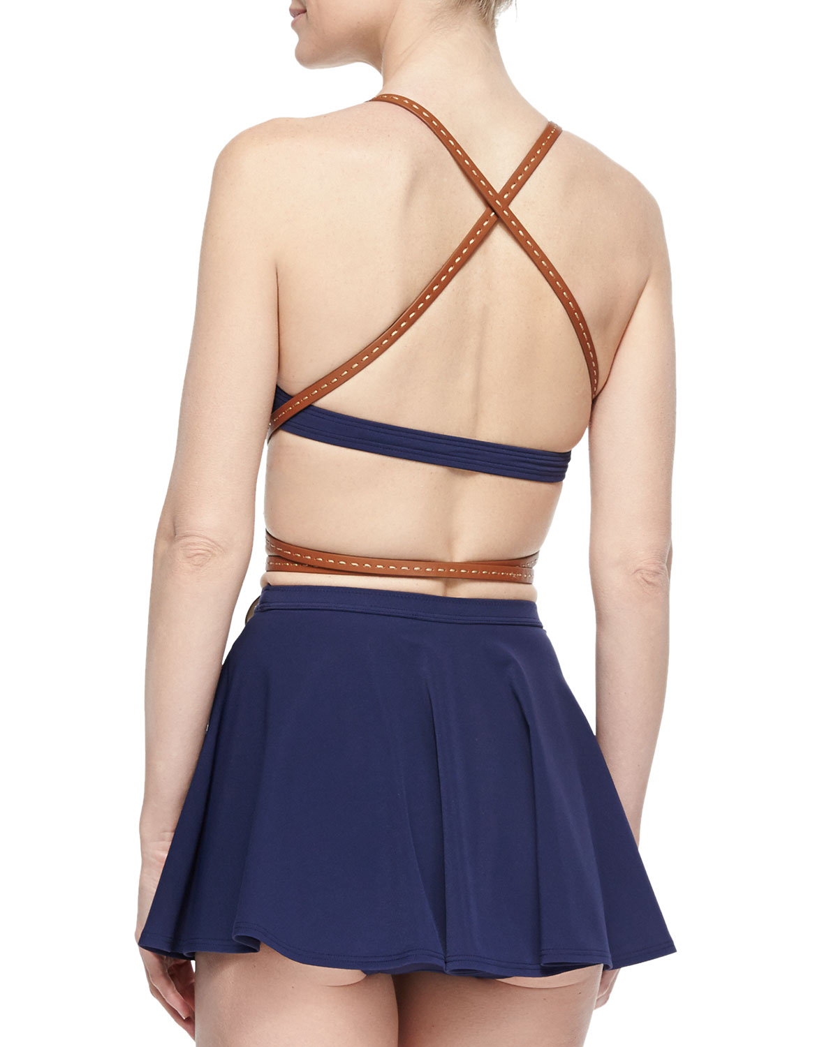 skirted two piece swimsuits
