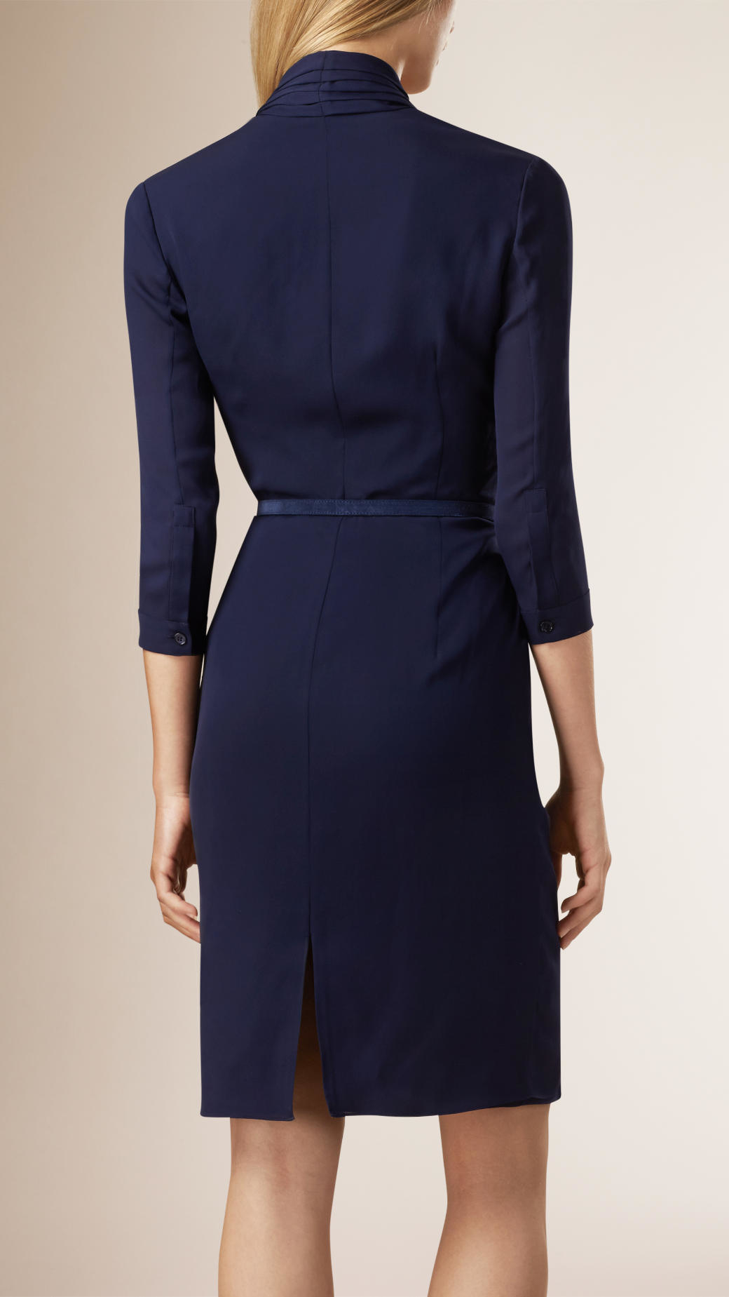 burberry navy dress