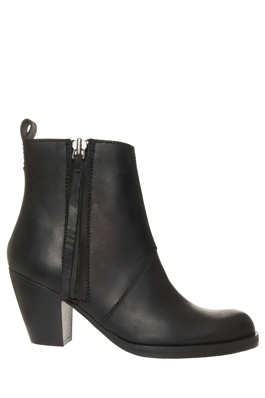 acne pistol boots acne studios pistol boots in black lyst acne pistol boots acne studios pistol boots in black lyst