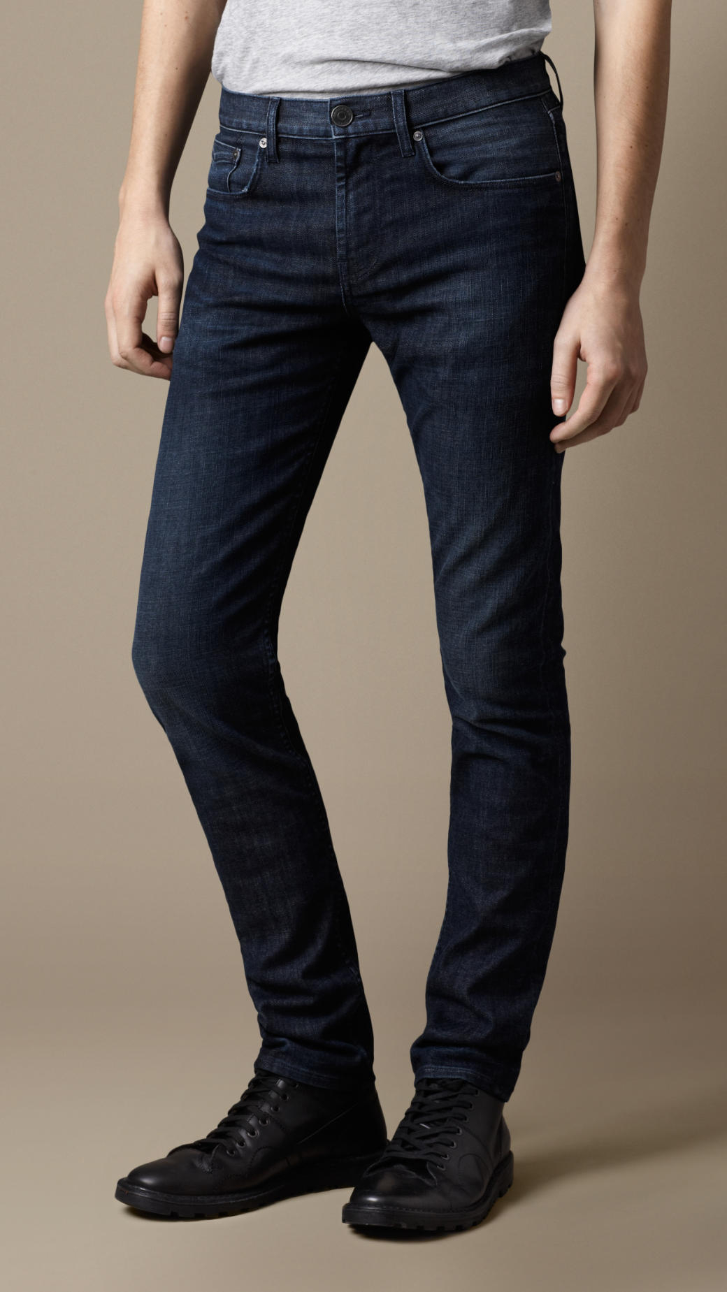 Burberry Shoreditch Indigo Stretch Skinny Fit Jeans in Blue for Men ...