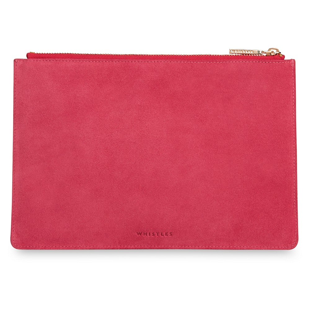 Pink Suede Clutch Purse Target IUCN Water