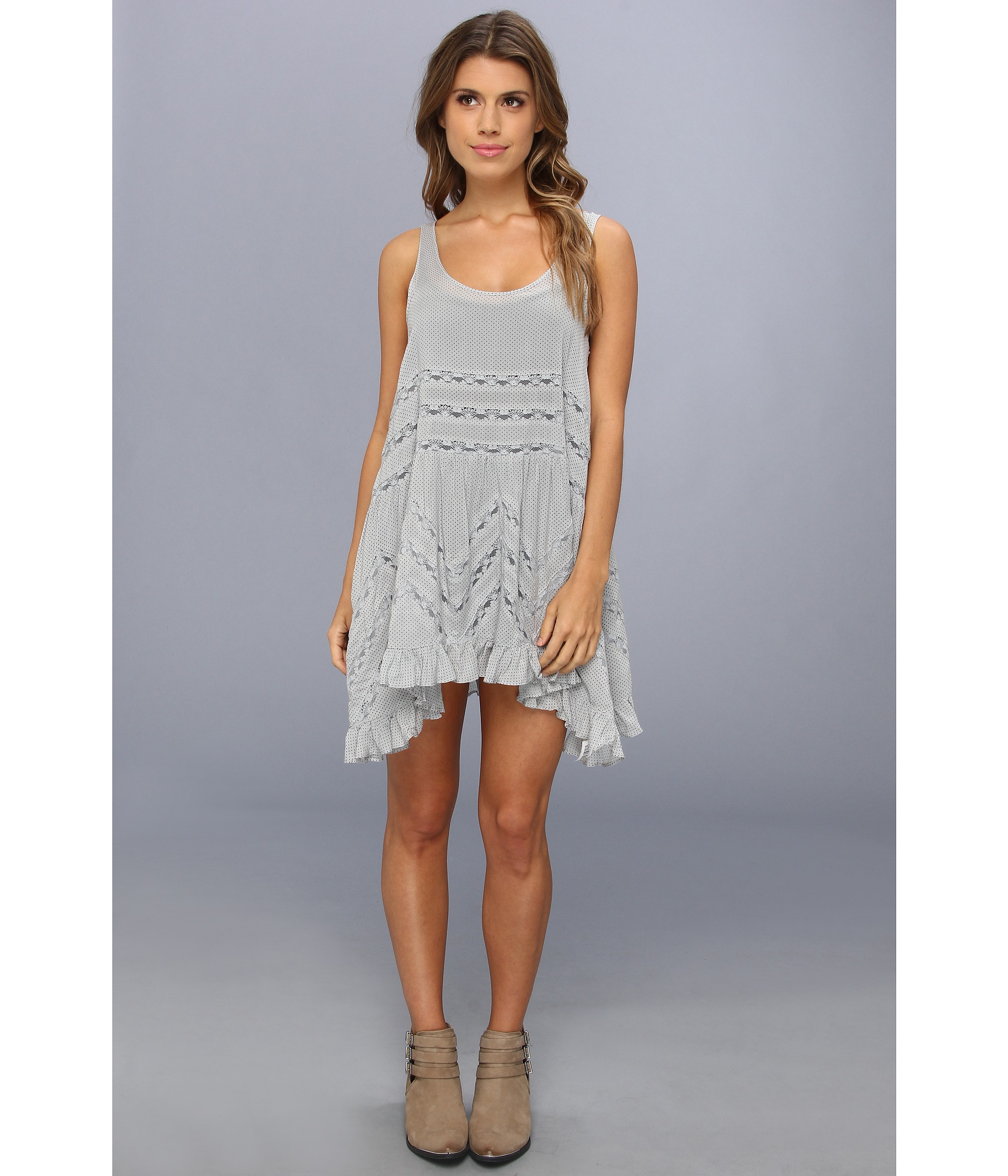 free people trapeze slip dress