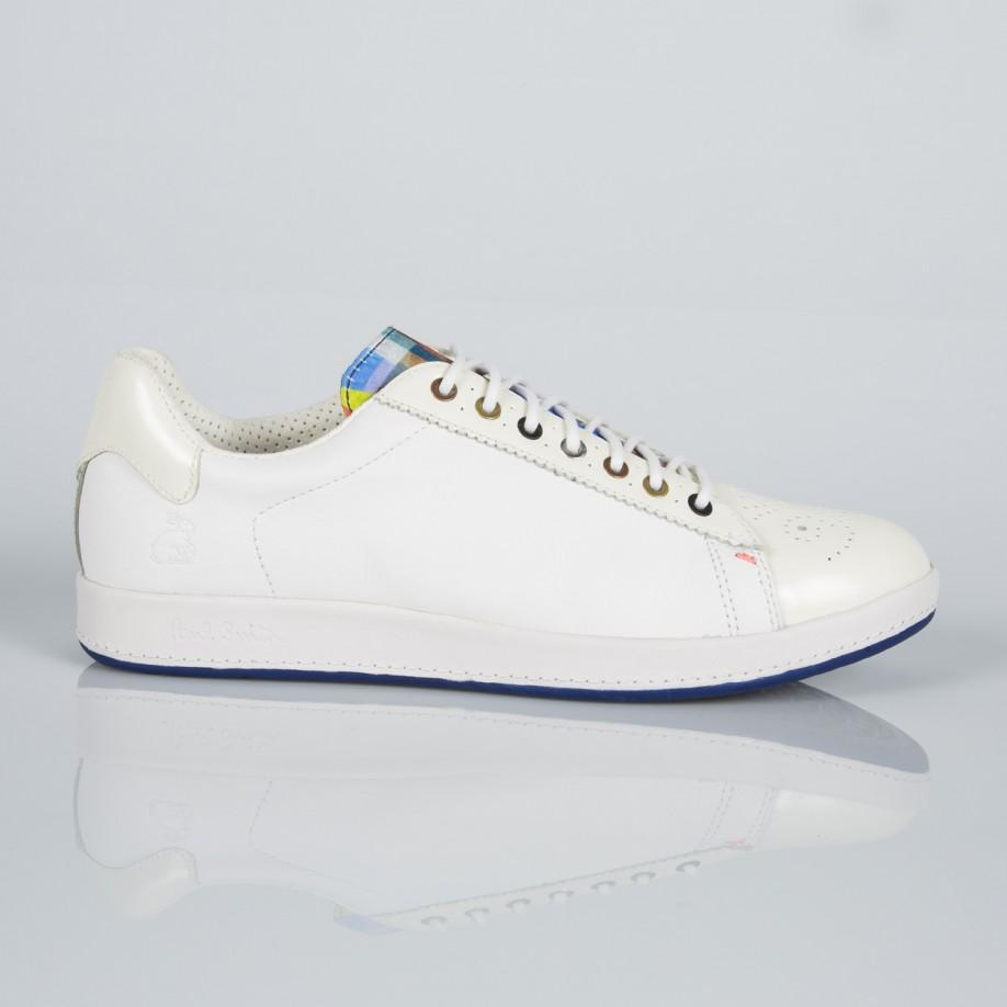 Paul Smith White Rabbit Trainers with Colour Detail - Lyst