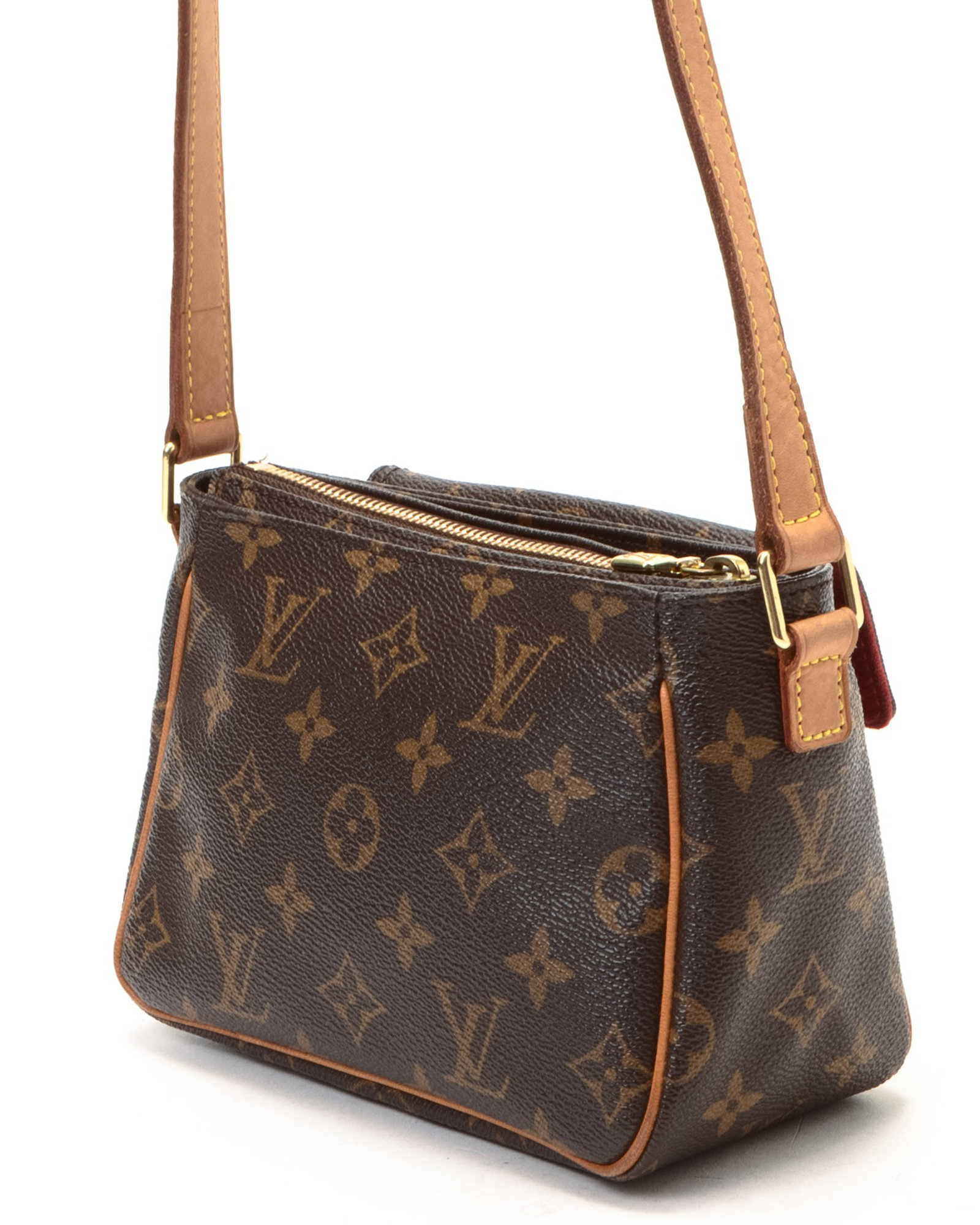 Louis Vuitton Canvas Brown Crossbody Bag - Vintage - Lyst