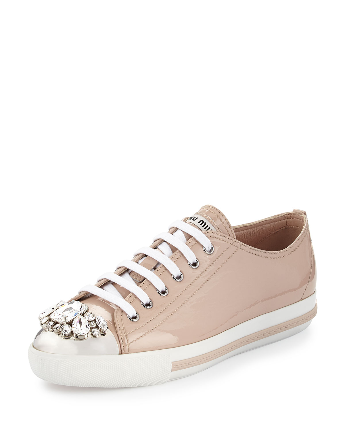 miu miu pink sneakers