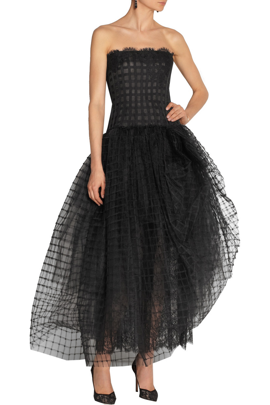 oscar de la renta tulle