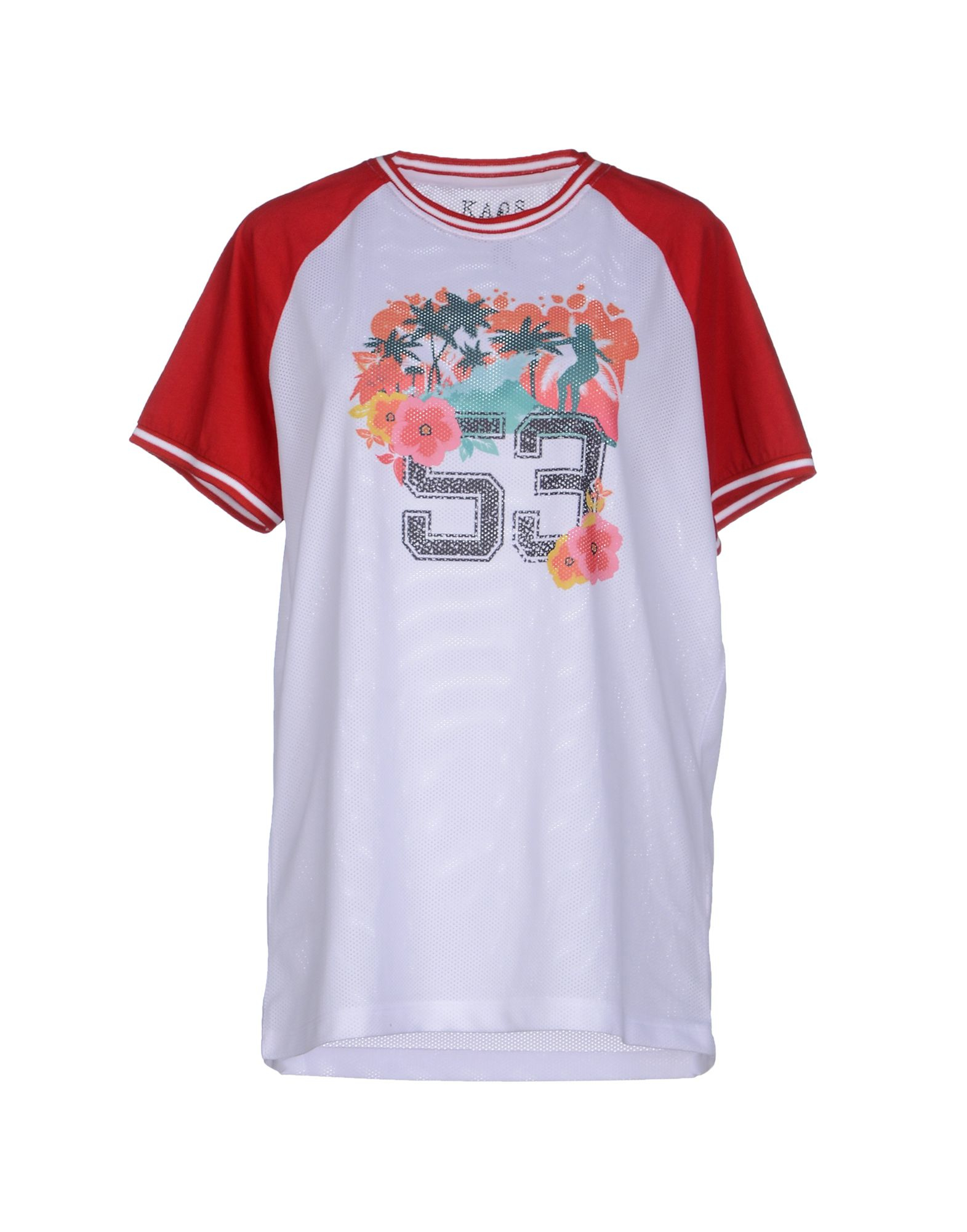 kaos t shirt in white lyst kaos t shirt in white lyst