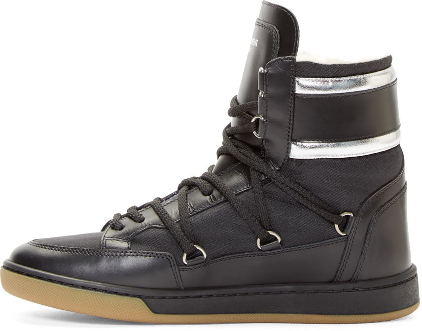 saint laurent winter boots