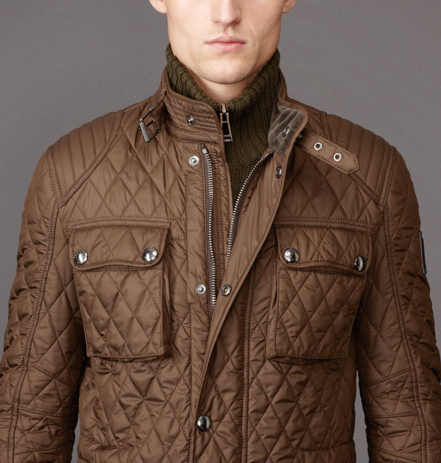 Belstaff Parkstone Jacket in Olive (Natural) for Men - Lyst