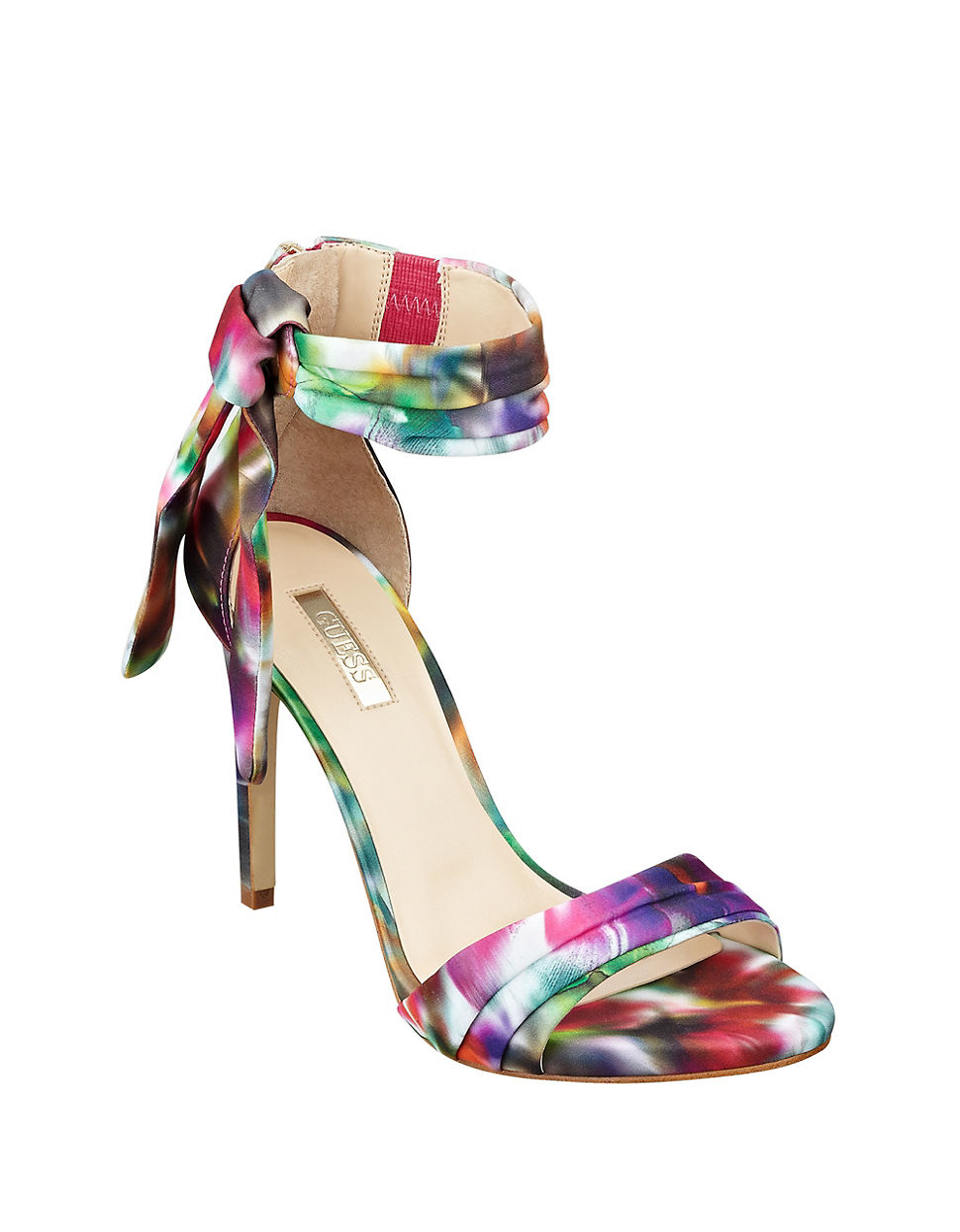guess floral pumps