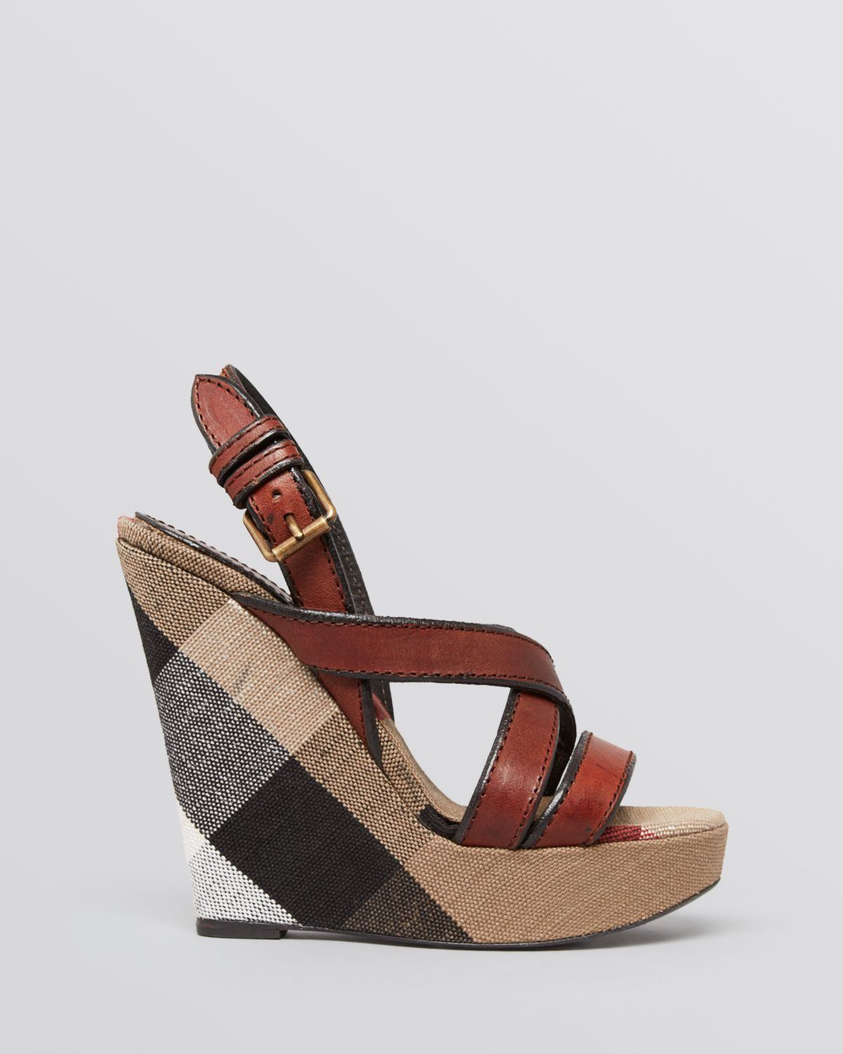 burberry wedge shoes
