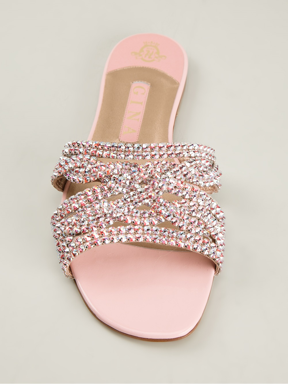 Gina 'Nour' Sandals in Pink \u0026 Purple 