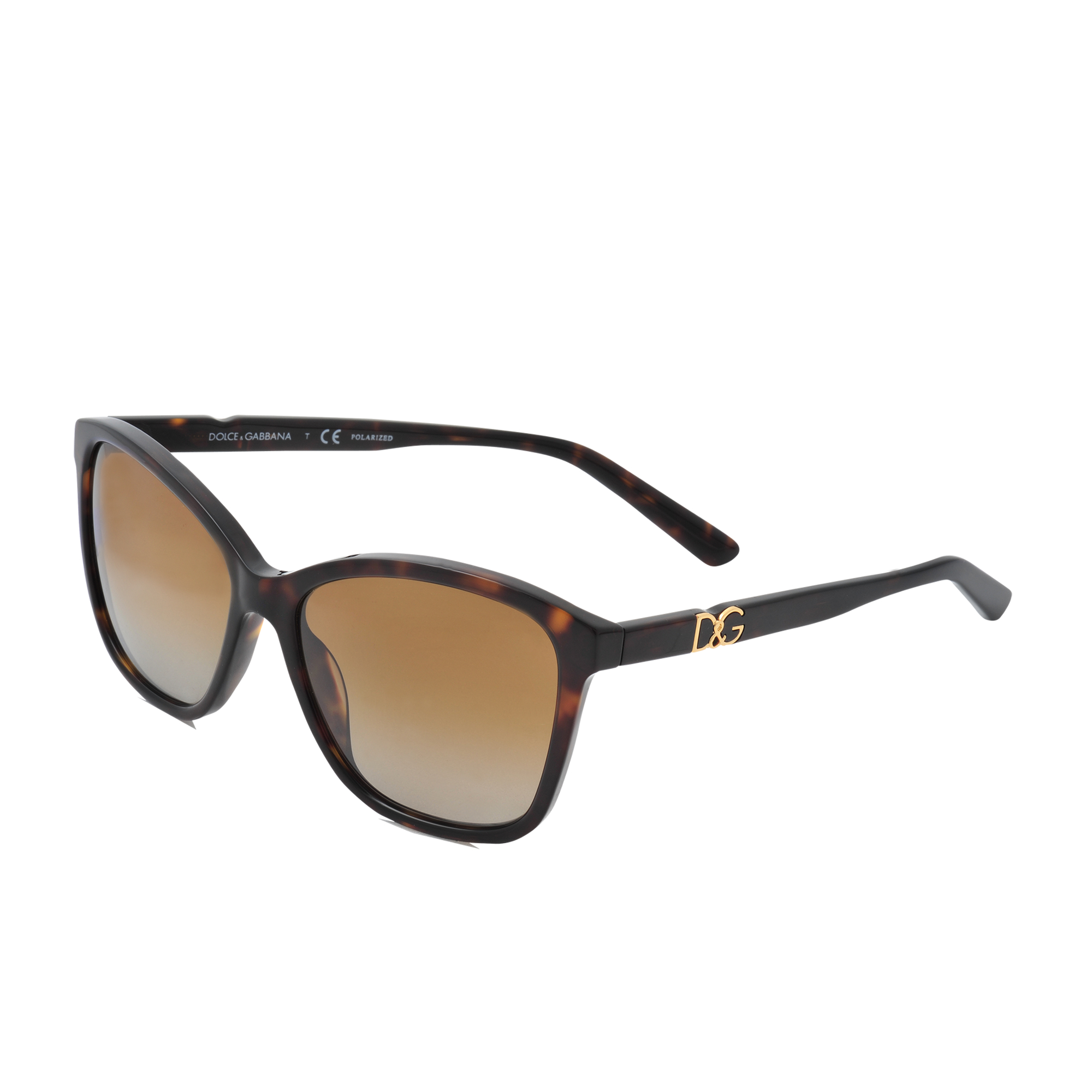 Lyst Dolce And Gabbana 4170p Polarized Sunglasses In Brown