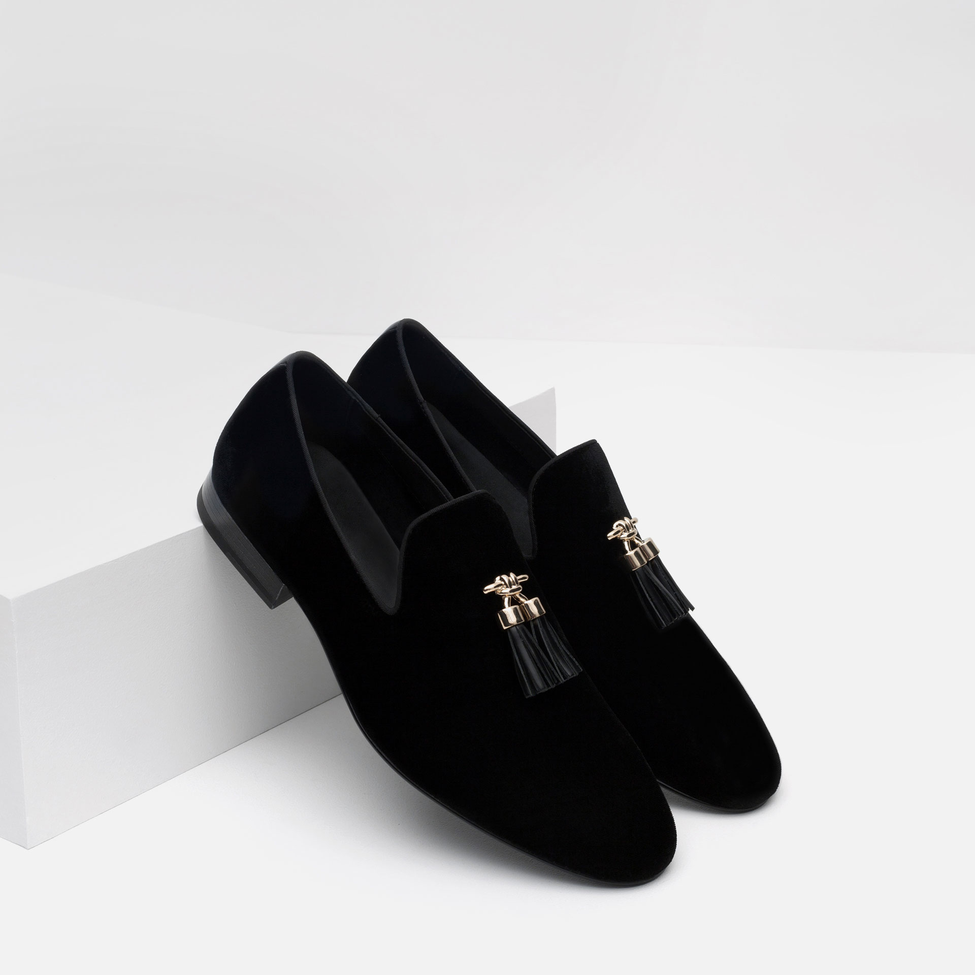 Zara Blue Velvet Shoes Zara Blue Velvet Shoes