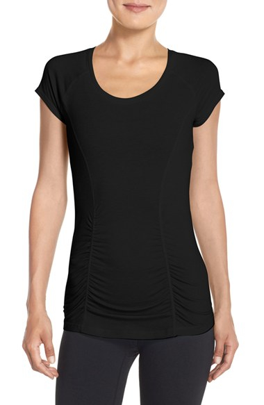 zella ruched tee