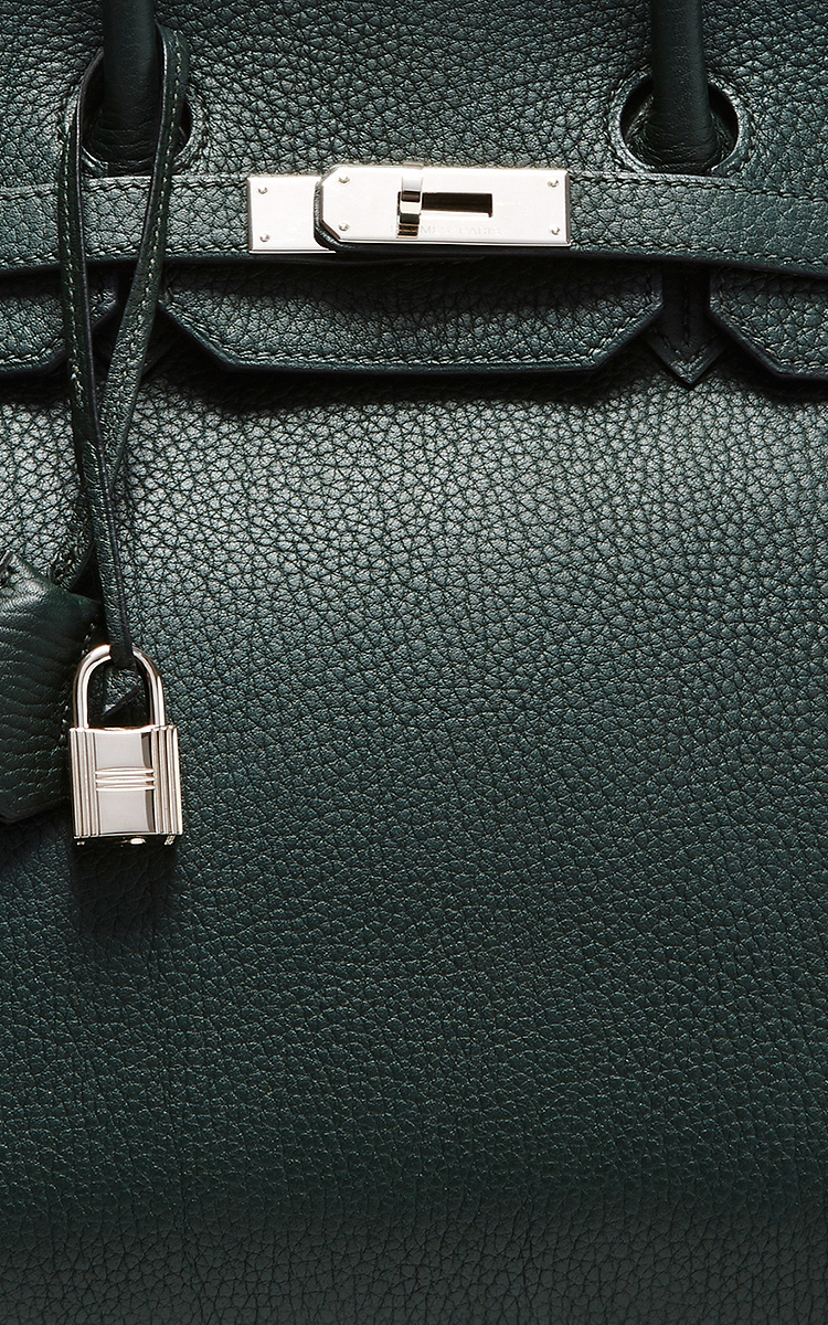 Heritage auctions special collection Hermes 35Cm Vert Fonce Fjord ...  