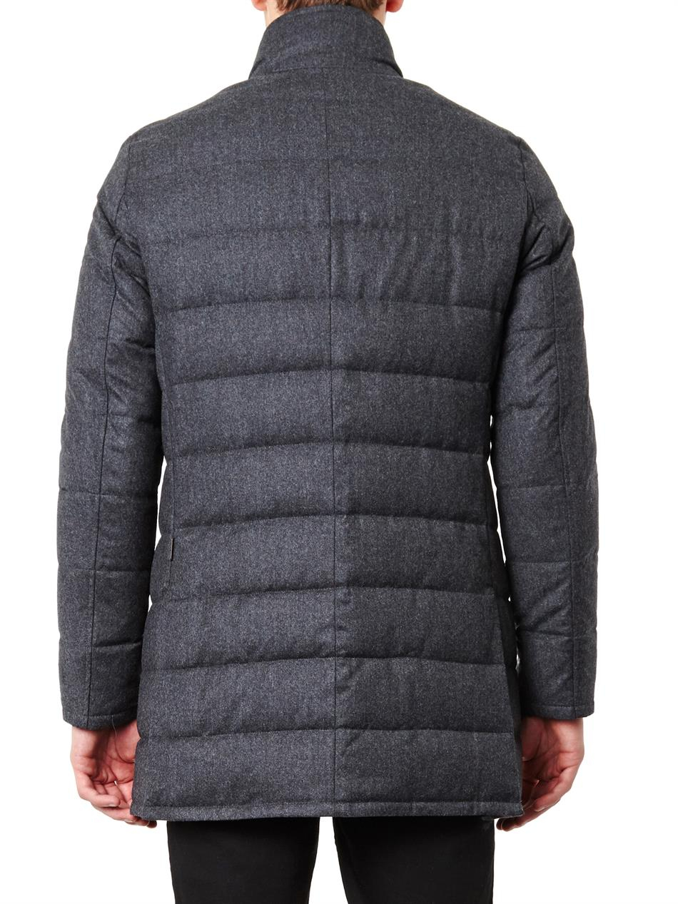moncler vallier wool-flannel down coat moncler vallier wool-flannel down coat