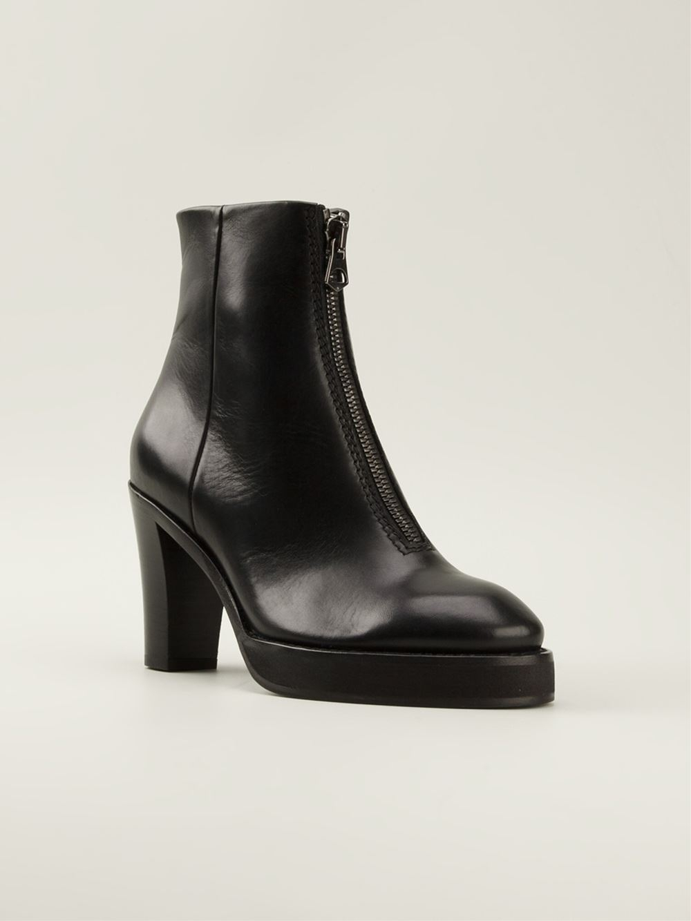 acne studios black boots