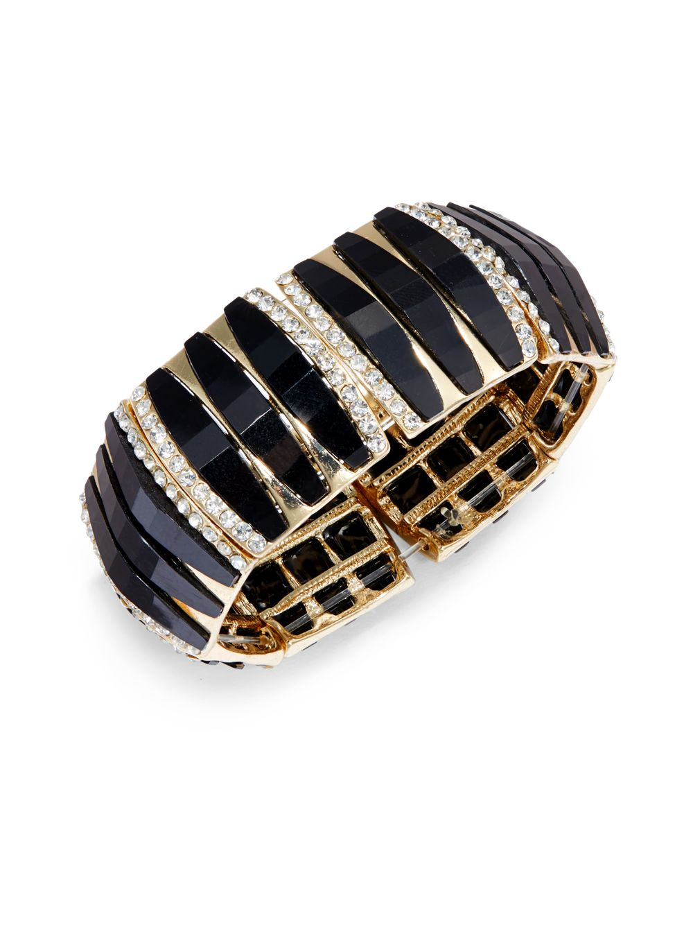 Saks fifth avenue Stretch Bangle Bracelet in Black Lyst