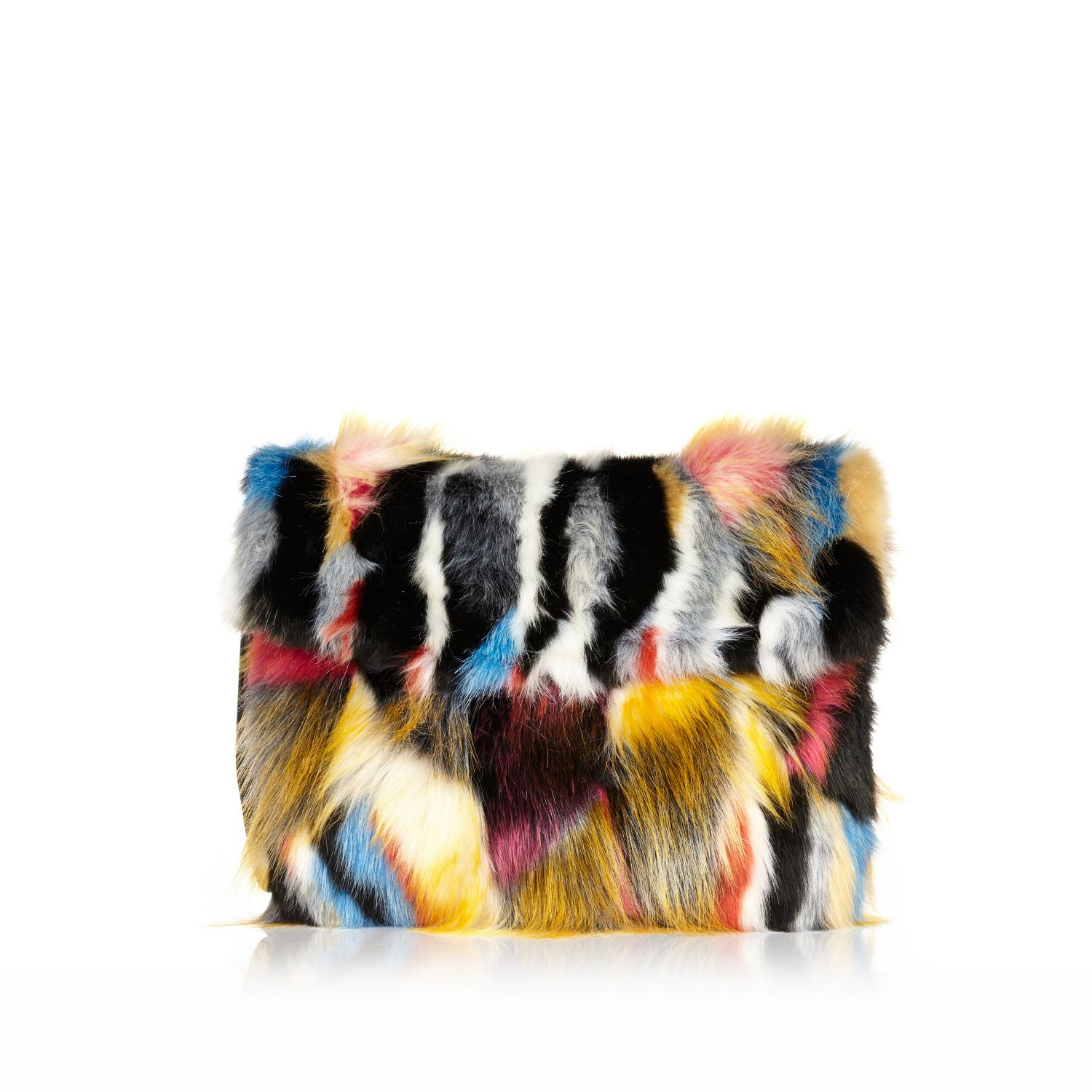 Faux Fur Clutch Bag The Latest Fe9b8 7c25d Notiguayoyo River Island Mixed Faux Fur Clutch Bag In Black Lyst Detailed Pictures C71e6 Cfb64