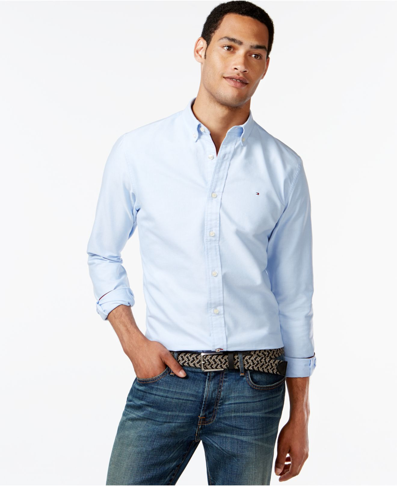 tommy jeans slim fit shirt