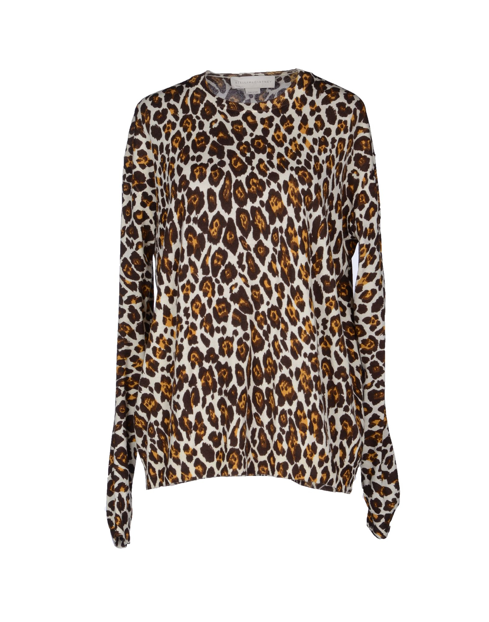stella mccartney leopard jumper