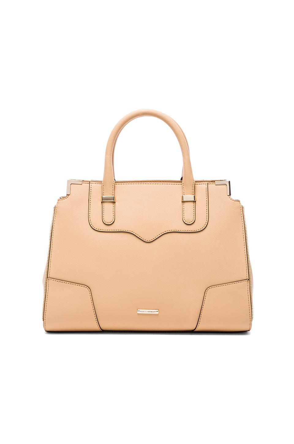 Lyst - Rebecca Minkoff Satchel Amorous in Natural