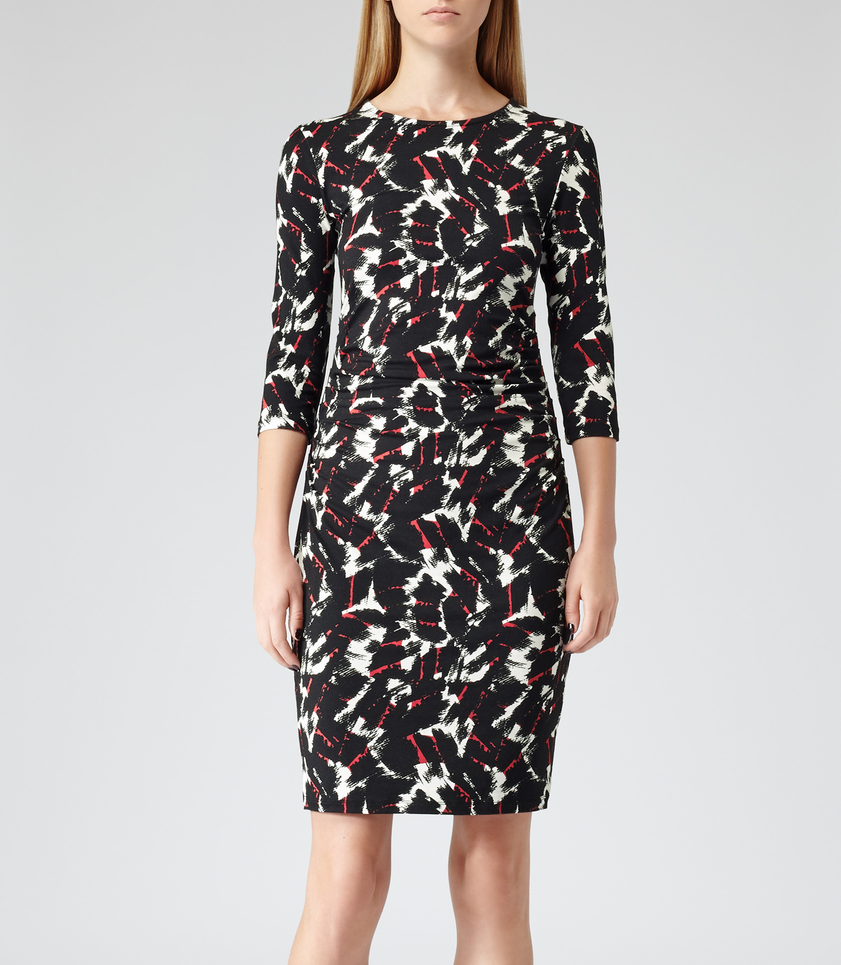 reiss kelly knitted dress