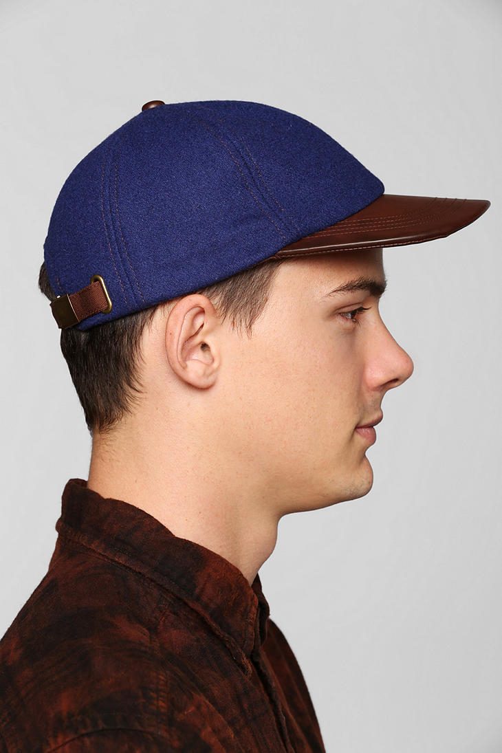 Urban Outfitters Rosin Short Brim Baseball Hat in Blue for Men | Lyst